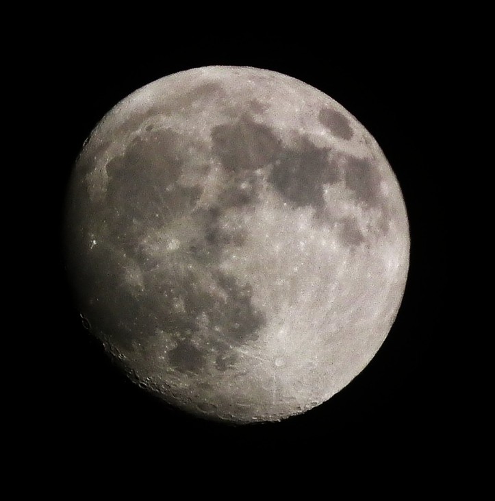 Mondaufnahme Mondaufnahme. Aufgenommen am 17.01.2011